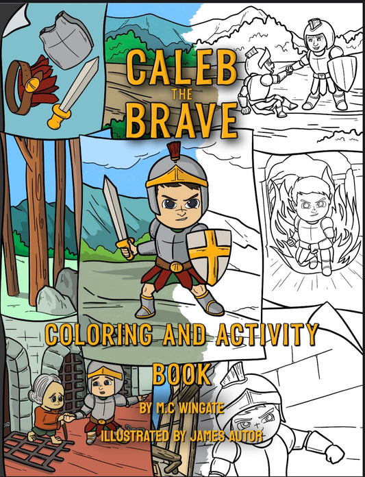 Caleb the Brave Coloring Book