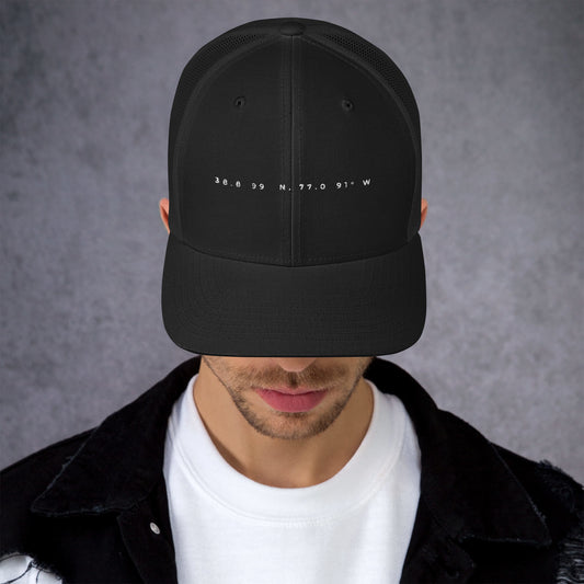 US Capitol Coordinates Hat